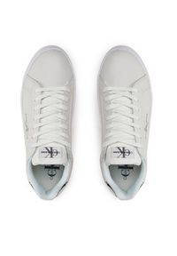 Calvin Klein Jeans Sneakersy YW0YW01457 Biały. Kolor: biały. Materiał: skóra #3
