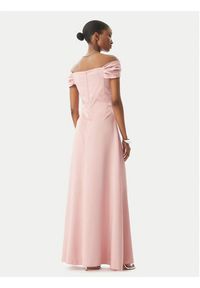 Rinascimento Sukienka wieczorowa CFC0122687003 Różowy Regular Fit. Kolor: różowy. Materiał: syntetyk. Styl: wizytowy #5