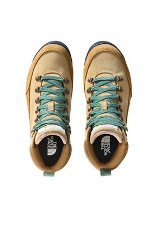 The North Face Trekkingi W Back-To-Berkeley Iv Textile WpNF0A8179QV31 Beżowy. Kolor: beżowy. Materiał: nubuk, skóra