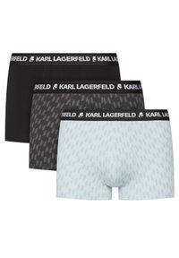 Karl Lagerfeld - KARL LAGERFELD Komplet 3 par bokserek A1M47086 Kolorowy. Materiał: bawełna. Wzór: kolorowy