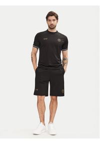 EA7 Emporio Armani T-Shirt 7M000256 AF13537 UC001 Czarny Regular Fit. Kolor: czarny. Materiał: syntetyk #4
