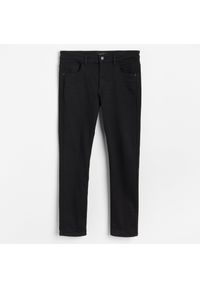 Reserved - Ocieplane jeansy slim fit - Czarny. Kolor: czarny. Materiał: jeans #1