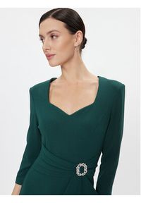 Rinascimento Sukienka koktajlowa CFC0116131003 Zielony Slim Fit. Kolor: zielony. Materiał: syntetyk. Styl: wizytowy #5