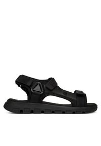 G-Star RAW - G-Star Raw Sandały ZAC-12 MI08 Czarny. Kolor: czarny. Materiał: skóra, nubuk