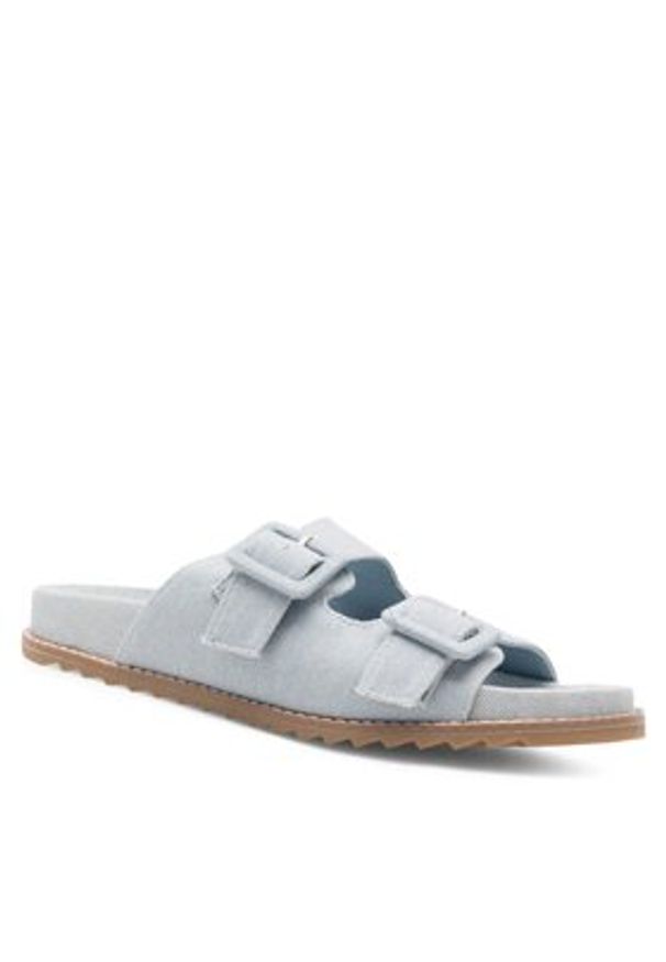 Jenny Fairy Klapki LORIS KL H305-1 Błękitny. Kolor: niebieski. Materiał: materiał