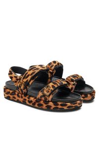 Tory Burch Sandały 165479 Brązowy. Kolor: brązowy. Materiał: skóra #4