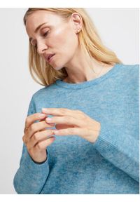 Fransa Sweter 20612833 Niebieski Regular Fit. Kolor: niebieski. Materiał: syntetyk #8