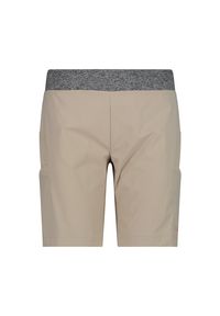 Damskie szorty bermudzkie CMP. Kolor: brązowy. Sport: turystyka piesza #1