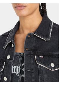 Tommy Jeans Kurtka jeansowa Claire DW0DW16712 Czarny Regular Fit. Kolor: czarny. Materiał: bawełna #3