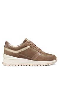 Sneakersy Geox. Kolor: brązowy #1