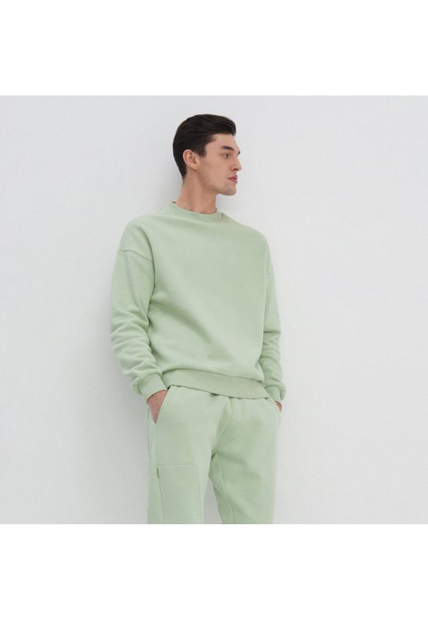 House - Bluza z bawełny organicznej - Zielony. Kolor: zielony. Materiał: bawełna