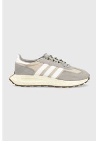 adidas Originals sneakersy Retropy E5 Q47101 kolor szary. Nosek buta: okrągły. Zapięcie: sznurówki. Kolor: szary. Materiał: guma. Obcas: na obcasie. Wysokość obcasa: niski #1