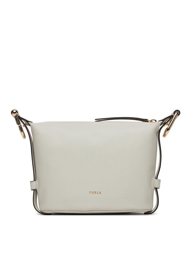 Furla Torebka Nuvola Mini WE00725 BX2045 1704S Biały. Kolor: biały. Materiał: skórzane