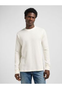 Lee - MESKA KOSZULKA LEE LS WAFFLE TEE ECRU 112371661 #1