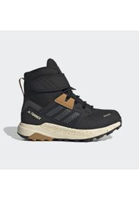 Buty turystyczne dla dzieci Adidas Terrex Trailmaker High COLD.RDY Hiking. Kolor: czarny, brązowy, wielokolorowy, szary. Sezon: zima. Model: Adidas Terrex