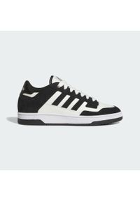 Adidas - Buty Rapid Court Low. Wysokość cholewki: przed kostkę. Kolor: biały, wielokolorowy, czarny. Materiał: syntetyk. Sport: turystyka piesza #2