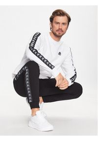 Kappa Bluza 313005 Biały Regular Fit. Kolor: biały. Materiał: bawełna #2