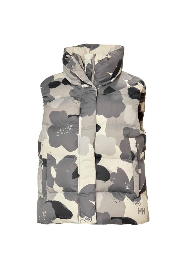 Damska kurtka bez rękawów Helly Hansen Jade. Kolor: szary. Materiał: puch. Długość rękawa: bez rękawów. Sezon: zima