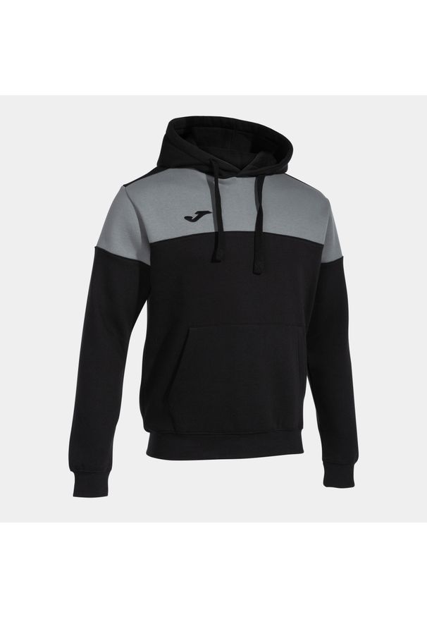 Bluza z kapturem Joma Crew V. Typ kołnierza: kaptur. Kolor: wielokolorowy, szary, czarny. Sport: piłka nożna