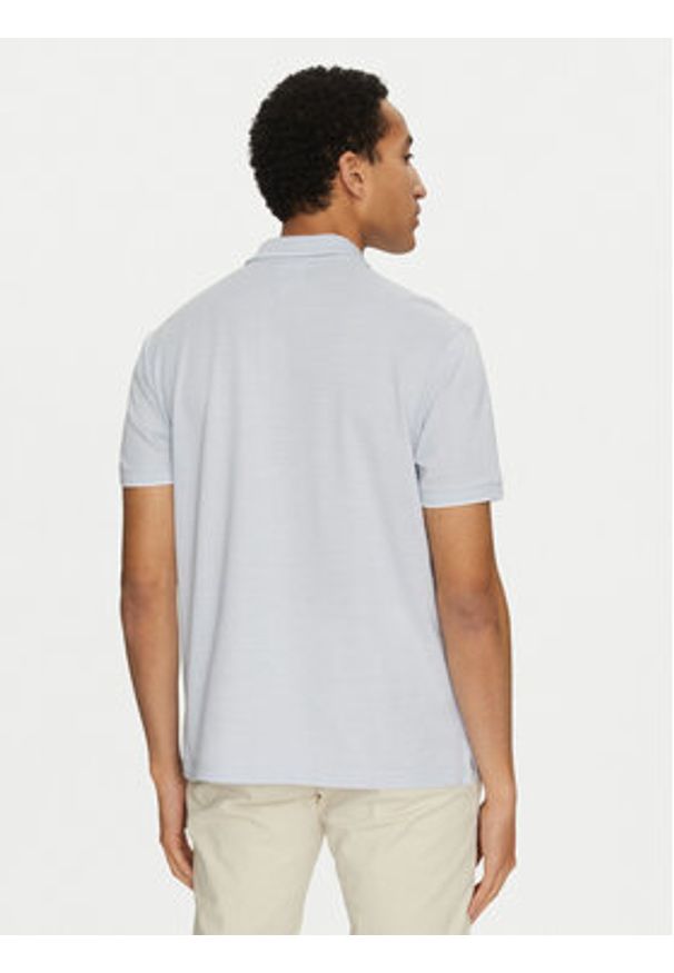 Calvin Klein Polo K10K114475 Niebieski Regular Fit. Typ kołnierza: polo. Kolor: niebieski. Materiał: bawełna