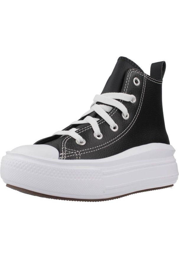 Buty Kobieta Converse Chuck Taylor All Star Move Platform czarny. Okazja: na co dzień. Kolor: czarny. Obcas: na platformie. Model: Converse All Star