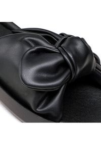 Jenny Fairy Klapki WS106-08 Czarny. Kolor: czarny. Materiał: skóra #7