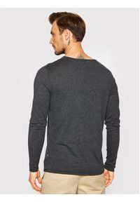 Selected Homme Sweter Rome 16079774 Szary Regular Fit. Kolor: szary. Materiał: bawełna