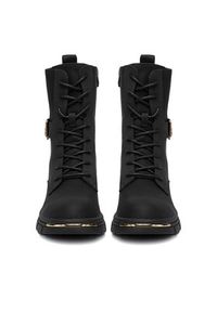DeeZee Trzewiki 60110-1 Czarny. Kolor: czarny. Materiał: materiał #6