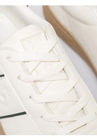 Big-Star - Sneakersy męskie ze skóry ekologicznej białe SS174081 101. Okazja: na co dzień. Kolor: biały. Materiał: skóra ekologiczna #5
