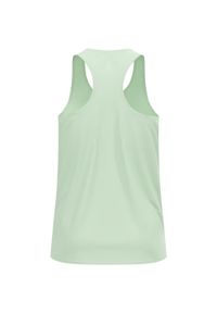 Koszulka bez rękawów męska Odlo Zeroweight Chill-Tec Running Tank 2.0. Kolor: zielony. Długość rękawa: bez rękawów. Sport: bieganie