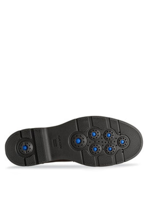 Geox Mokasyny U Spherica Ec1 U36D1A 00046 C6010 Brązowy. Kolor: brązowy. Materiał: skóra