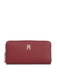 TOMMY HILFIGER - Portfel damski Tommy Hilfiger. Kolor: czerwony #1