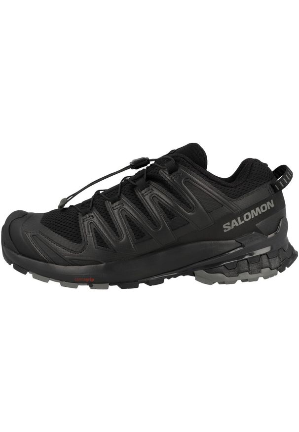 salomon - Buty do biegania męskie Salomon Xa Pro 3d V9. Kolor: wielokolorowy, czarny. Materiał: materiał, syntetyk. Szerokość cholewki: normalna