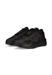 Buty do chodzenia męskie Puma Extent Nitro Mono. Zapięcie: sznurówki. Kolor: czarny, szary, wielokolorowy. Materiał: materiał. Szerokość cholewki: normalna. Sport: turystyka piesza