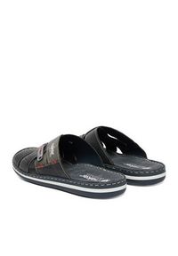 Rieker Klapki CEO-21062-15 Szary. Kolor: szary. Materiał: skóra #4