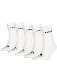 ZEAGLE - Unisex skarpetki sportowe 5 par - Oddychające i trwałe. Kolor: biały. Materiał: poliester, elastan, poliamid, bawełna. Sport: fitness