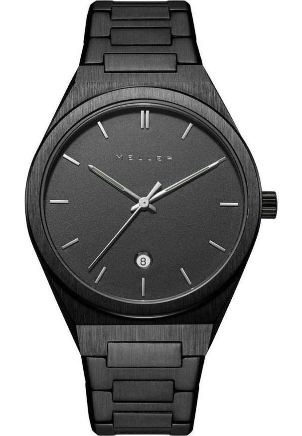 Zegarek MELLER Zegarek męski Meller 11NN-3.2BLACK czarny. Kolor: czarny