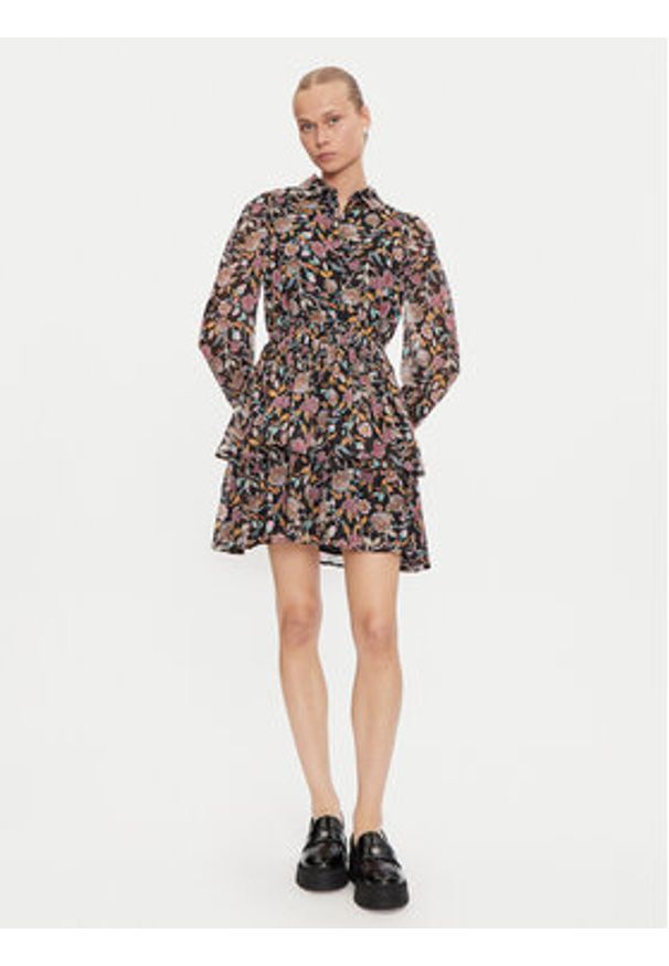 Desigual Sukienka codzienna Sandalo 24WWVW68 Kolorowy Regular Fit. Okazja: na co dzień. Materiał: syntetyk. Wzór: kolorowy. Typ sukienki: proste. Styl: casual