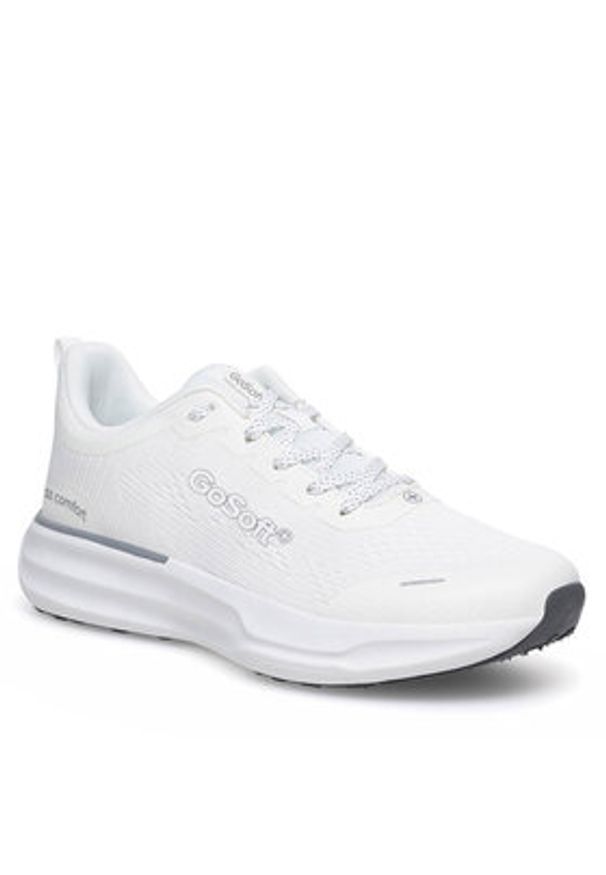 Go Soft Sneakersy MP-1 Biały. Kolor: biały. Materiał: materiał