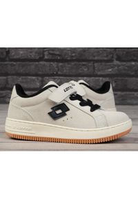 LOTTO - Buty sneakersy dziecięce sportowe Lotto YARIN. Kolor: wielokolorowy, szary, czarny, beżowy. Sport: turystyka piesza #2