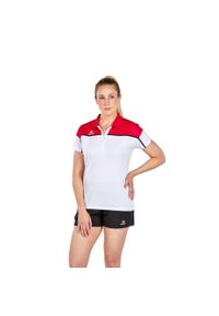 ERIMA - Damska koszulka polo Erima Change. Typ kołnierza: polo. Kolor: czerwony, wielokolorowy, biały. Sport: piłka nożna #1