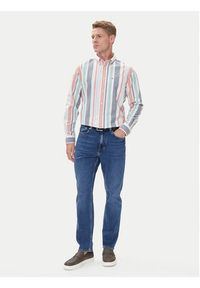 TOMMY HILFIGER - Tommy Hilfiger Koszula Oxford Regatta MW0MW39476 Kolorowy Regular Fit. Materiał: bawełna. Wzór: kolorowy #5
