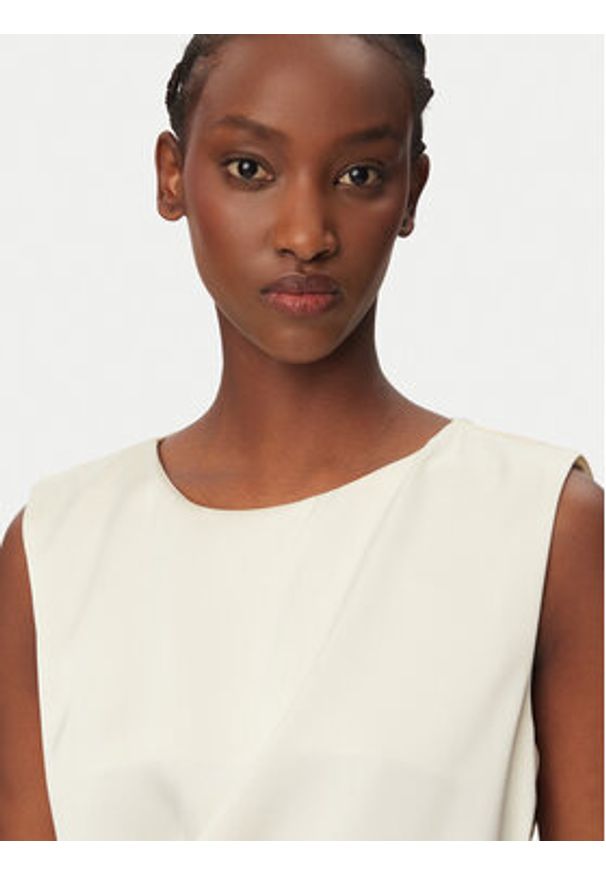 Rinascimento Bluzka CFC0127460003 Biały Regular Fit. Kolor: biały. Materiał: syntetyk