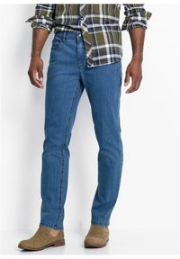 bonprix - Dżinsy ze stretchem regular fit straight ( 2 pary). Kolor: niebieski #1