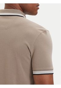 BOSS Polo Paddy 50469055 Khaki Regular Fit. Typ kołnierza: polo. Kolor: brązowy. Materiał: bawełna #4