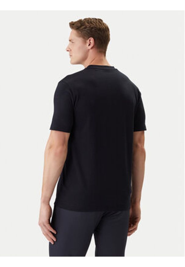 BOSS T-Shirt TS_Join Logo 50553648 Granatowy Regular Fit. Kolor: niebieski. Materiał: bawełna