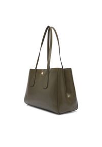Calvin Klein Torebka Ck Medium Work Tote LV04F3442G Zielony. Kolor: zielony. Materiał: skórzane #3