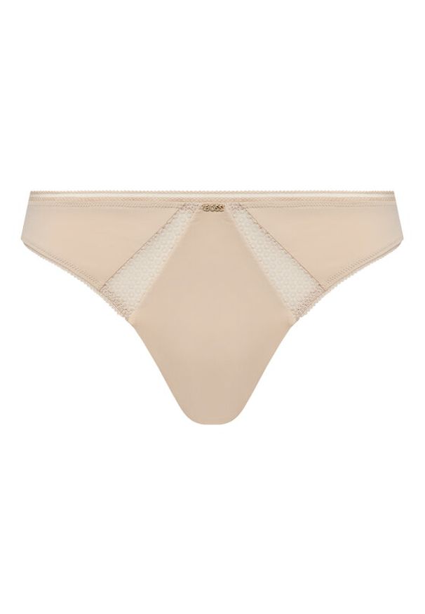 BOSS Stringi Pure 50545055 Beżowy. Kolor: beżowy. Materiał: syntetyk