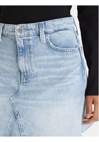 Guess Spódnica jeansowa W6RD1H D6833 Niebieski Regular Fit. Kolor: niebieski. Materiał: jeans #4