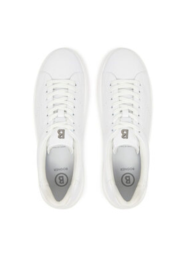Bogner Sneakersy Milan 2 B 12520005 Biały. Kolor: biały. Materiał: skóra